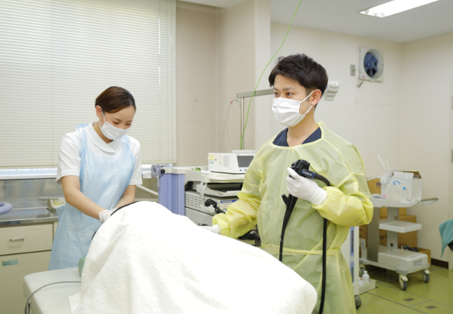 検査(約5〜10分)